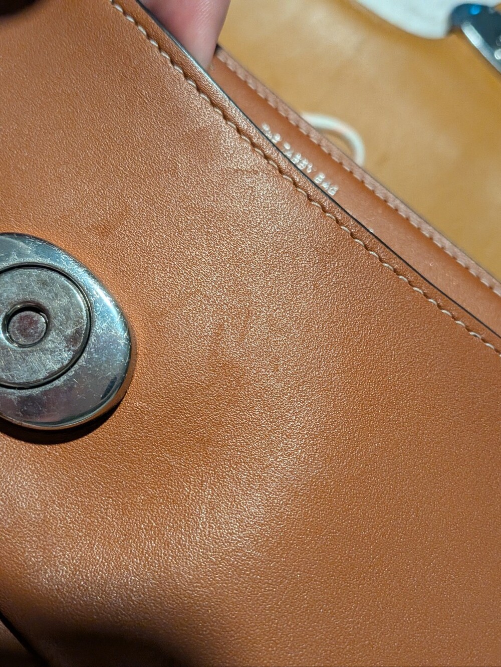 Coach Tabby Shoulder Bag in Saddle Brown - Picture 14 of 15